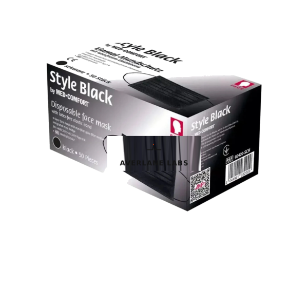 medical masks 3-layer Type IIR research vial