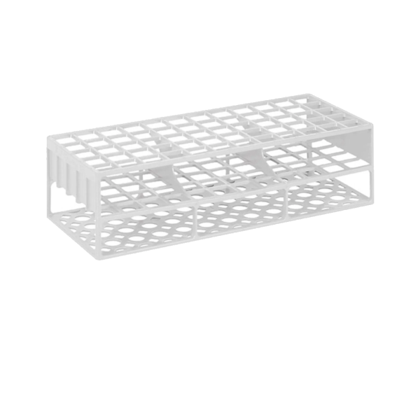 Plastic test tube rack research vial